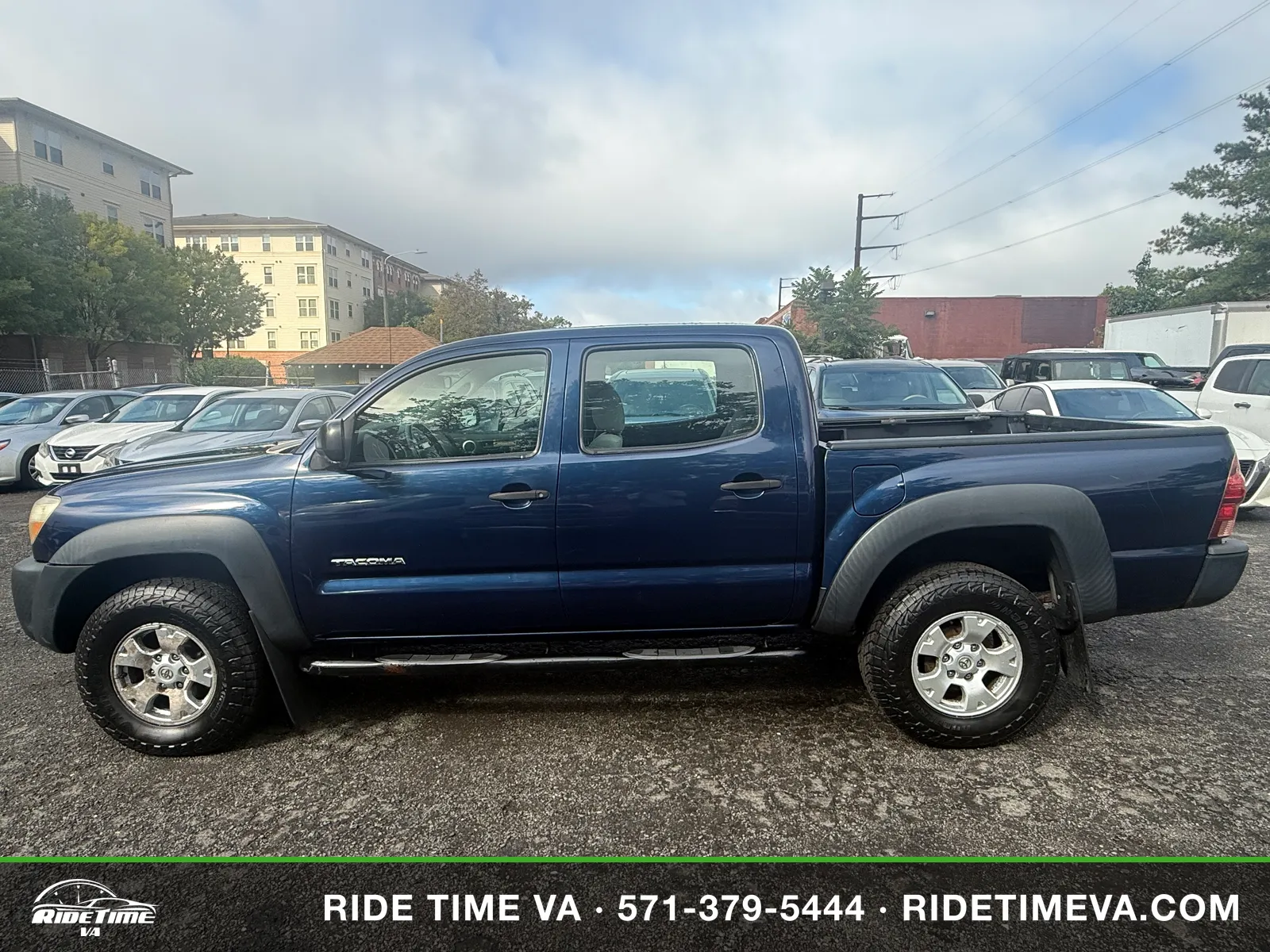 2008 Toyota Tacoma Deluxe in Blue, photo 2 of 17