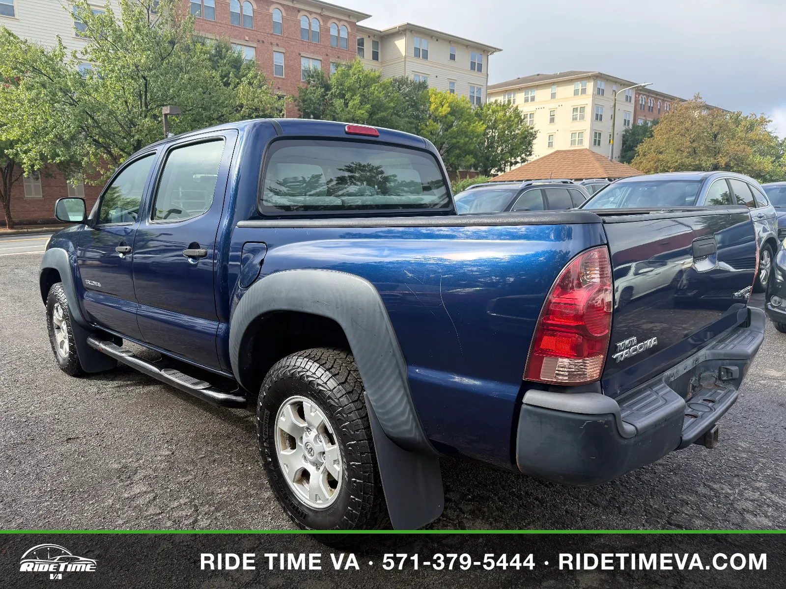 2008 Toyota Tacoma Deluxe in Blue, photo 3 of 17