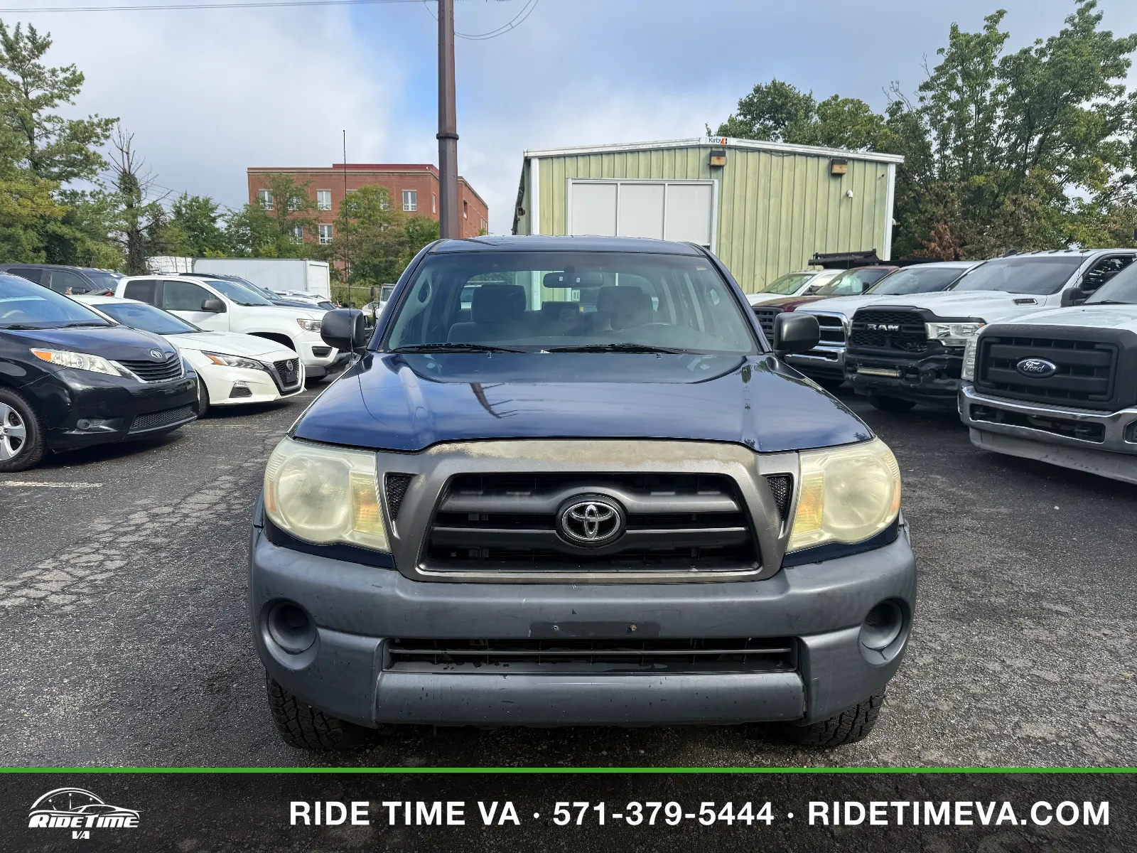2008 Toyota Tacoma Deluxe in Blue, photo 9 of 17