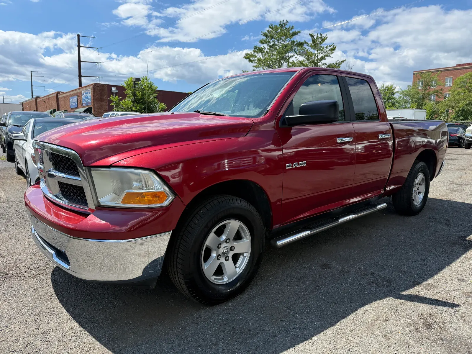 2009 Dodge Ram DR (1500) in Red, photo 1 of 16