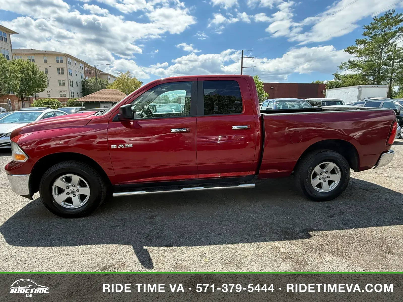 2009 Dodge Ram 1500 in Red, photo 2 of 16