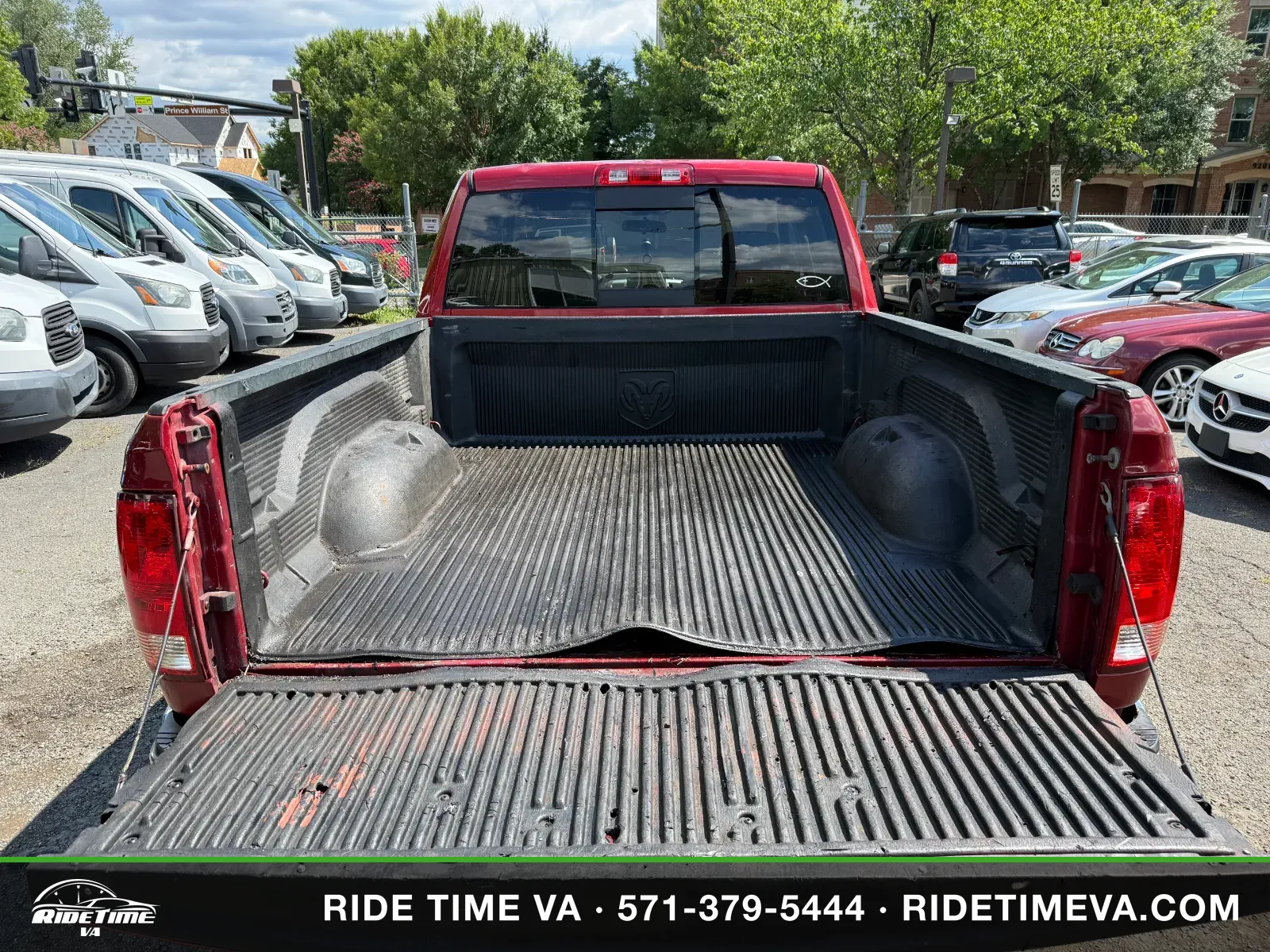 2009 Dodge Ram 1500 in Red, photo 5 of 16