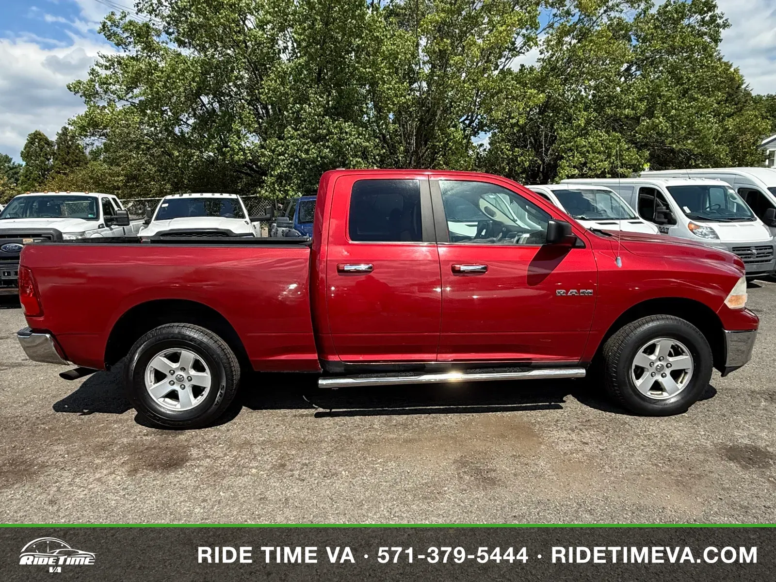 2009 Dodge Ram 1500 in Red, photo 7 of 16