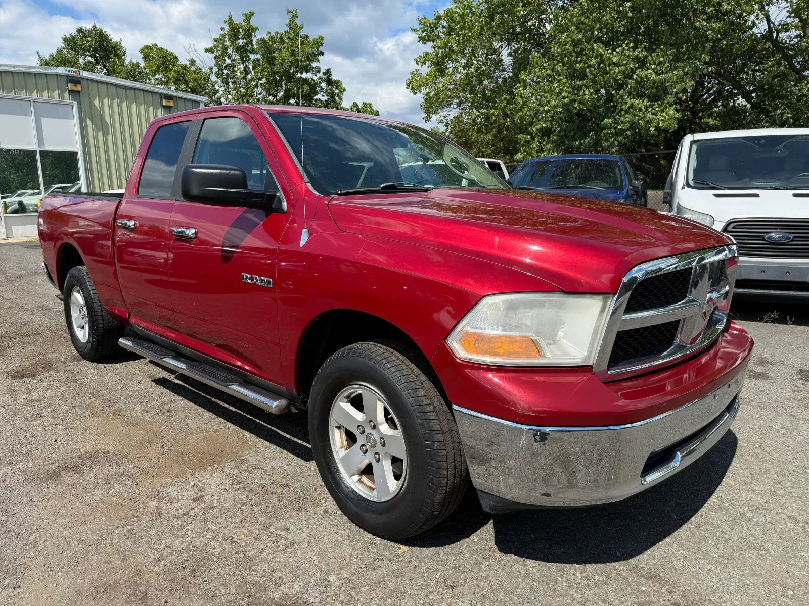 2009 Dodge Ram DR (1500) in Red, photo 8 of 16