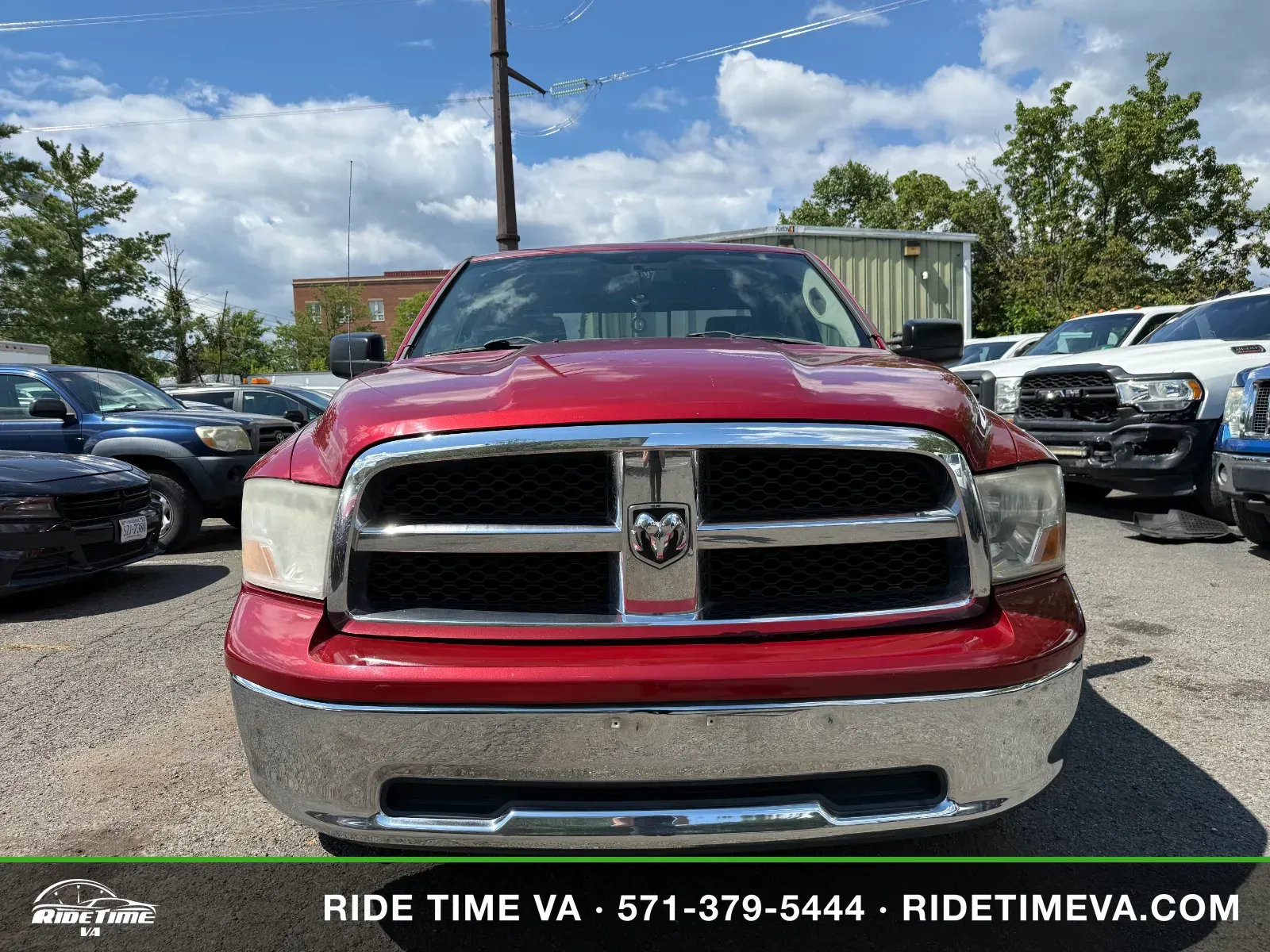 2009 Dodge Ram 1500 in Red, photo 9 of 16