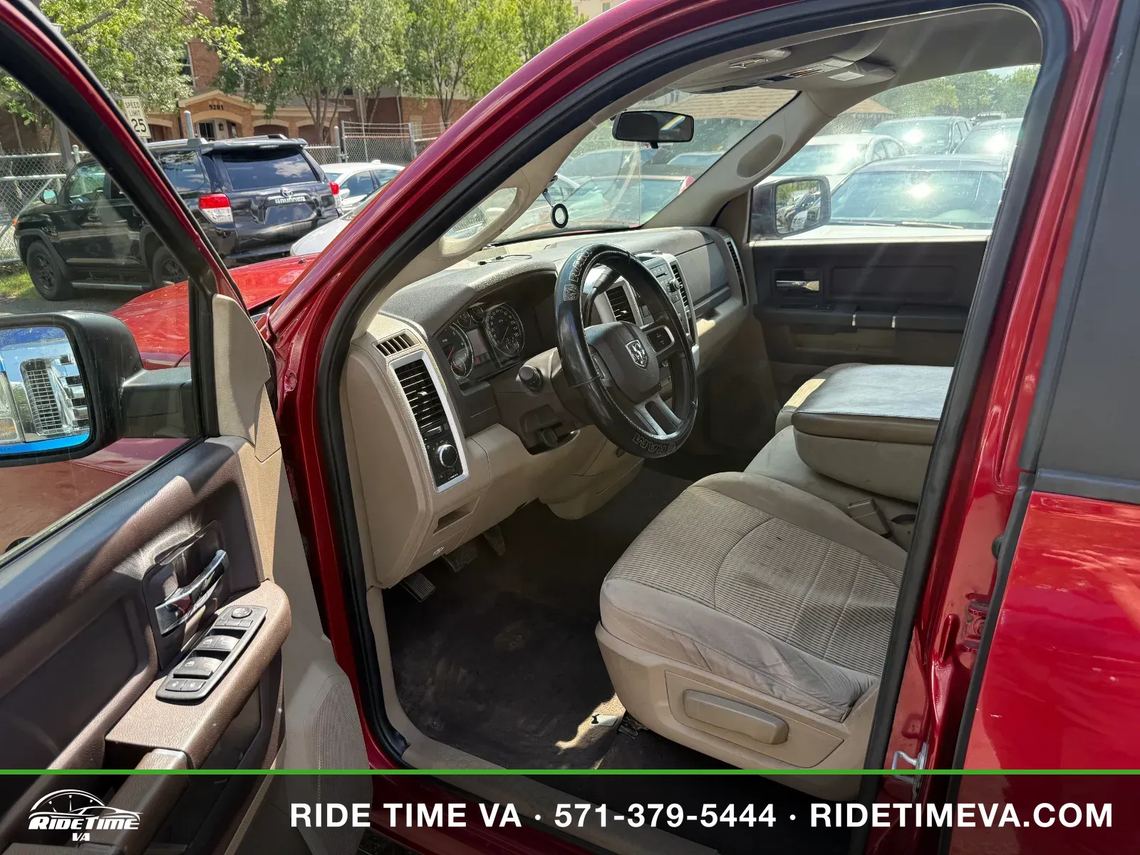 2009 Dodge Ram 1500 in Red, photo 10 of 16