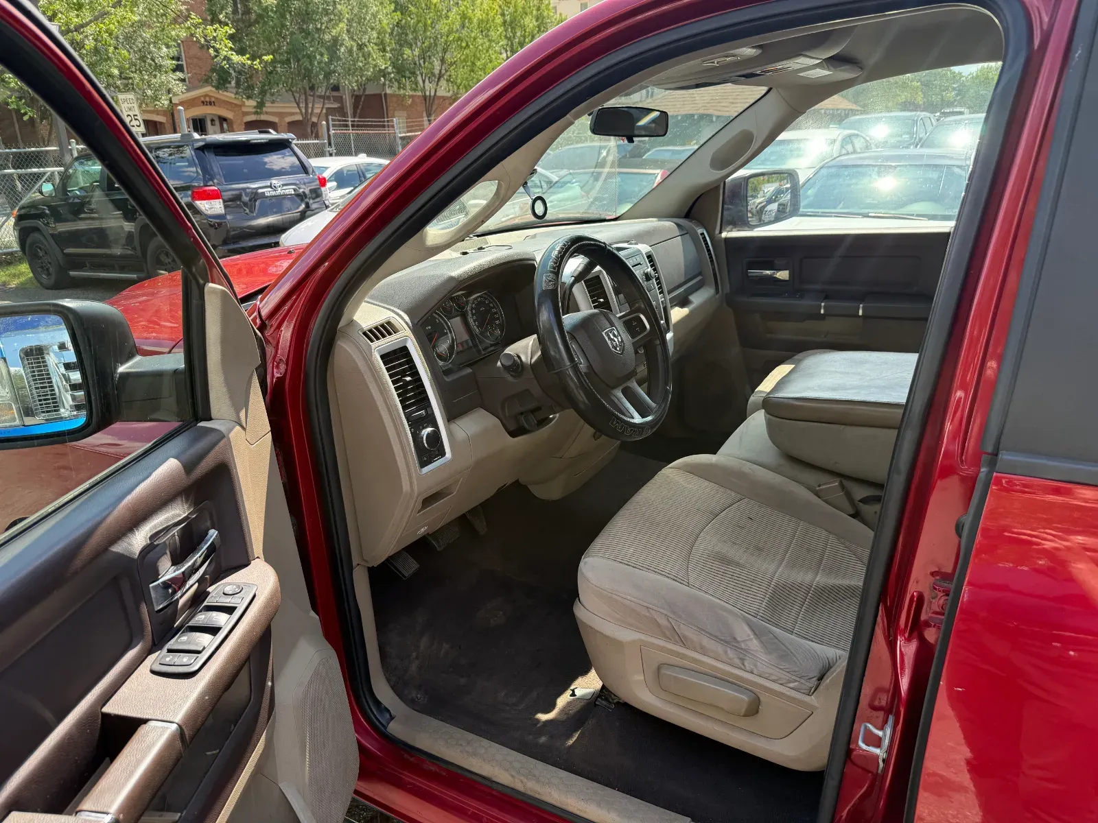 2009 Dodge Ram DR (1500) in Red, photo 10 of 16