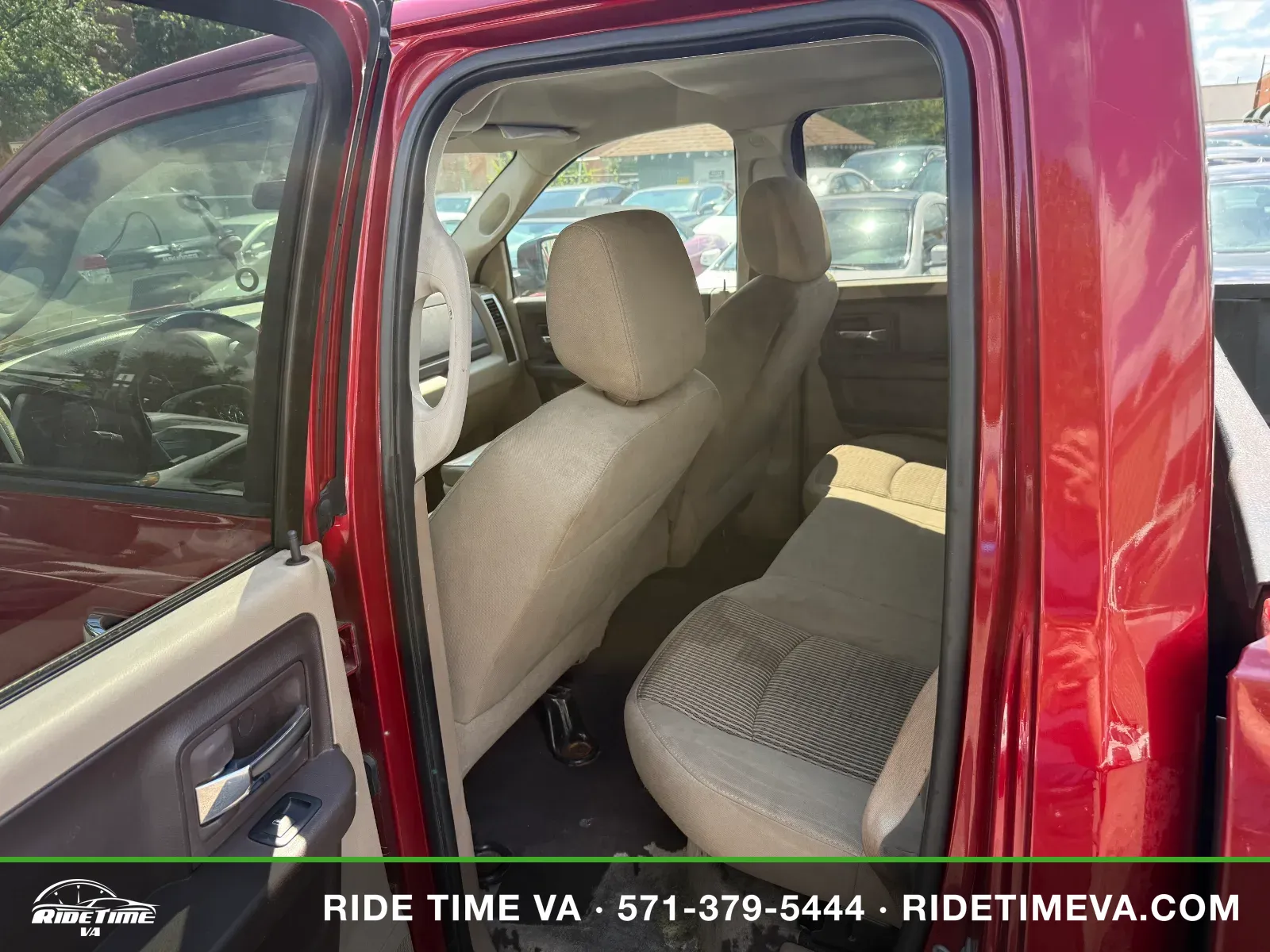 2009 Dodge Ram 1500 in Red, photo 11 of 16
