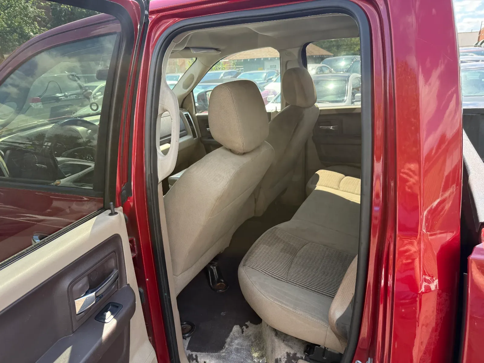 2009 Dodge Ram DR (1500) in Red, photo 11 of 16