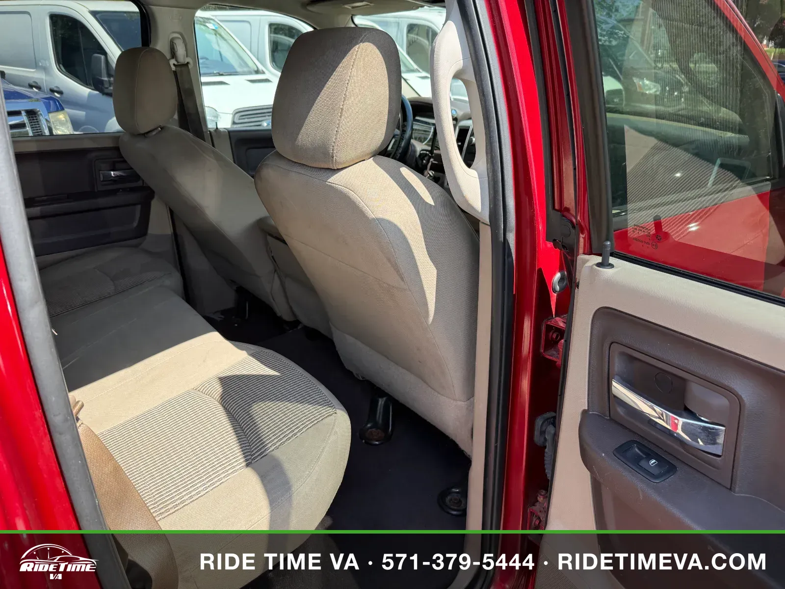 2009 Dodge Ram 1500 in Red, photo 12 of 16