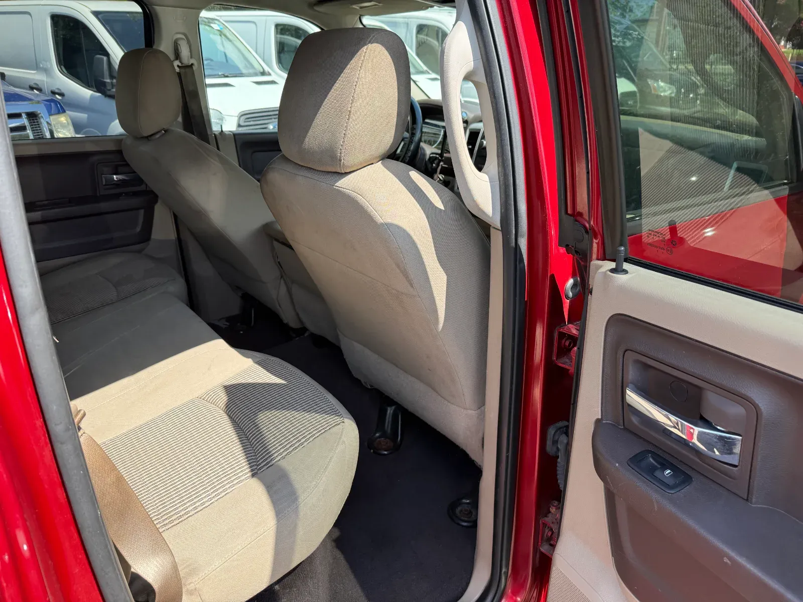 2009 Dodge Ram DR (1500) in Red, photo 12 of 16
