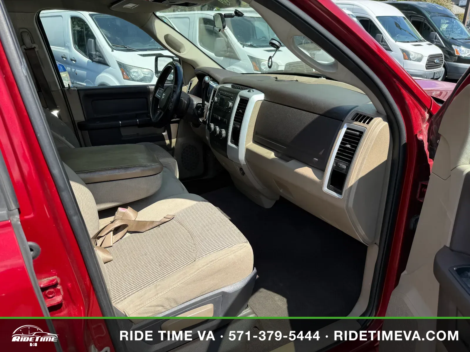 2009 Dodge Ram 1500 in Red, photo 13 of 16