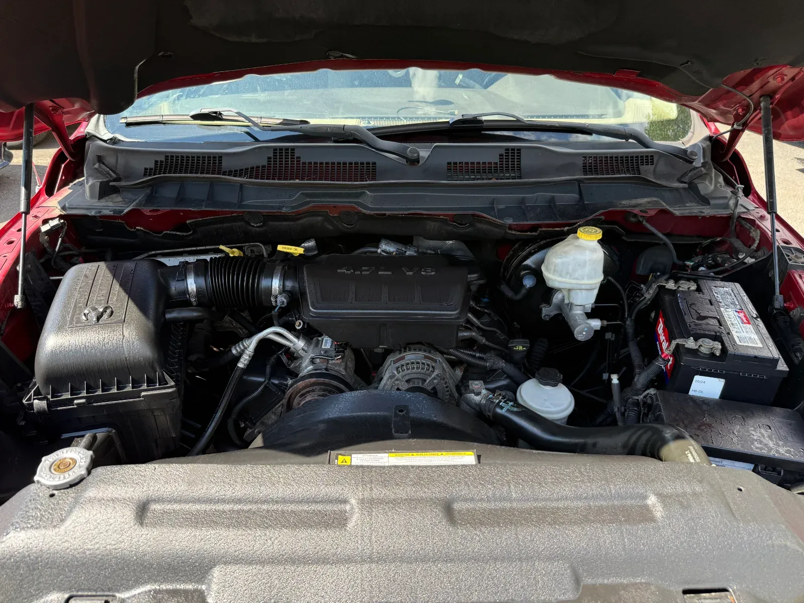 2009 Dodge Ram DR (1500) in Red, photo 16 of 16