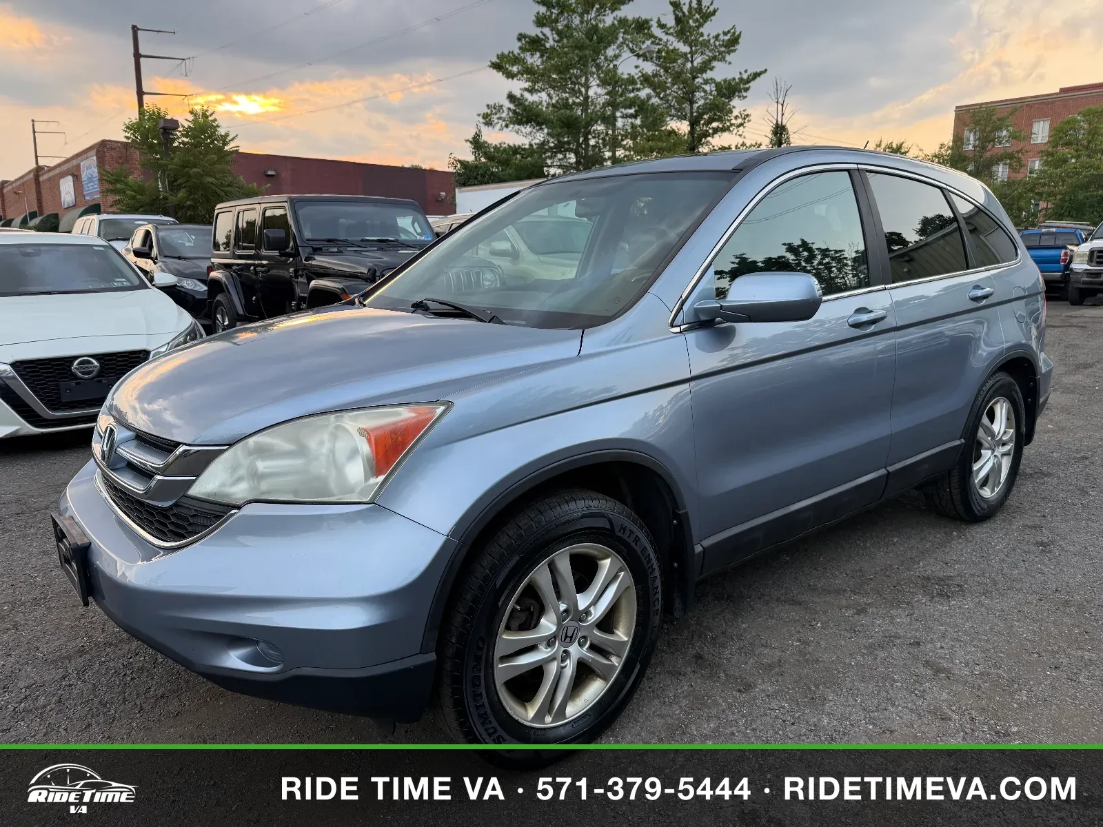 2010 Honda CR-V EX-L in Blue