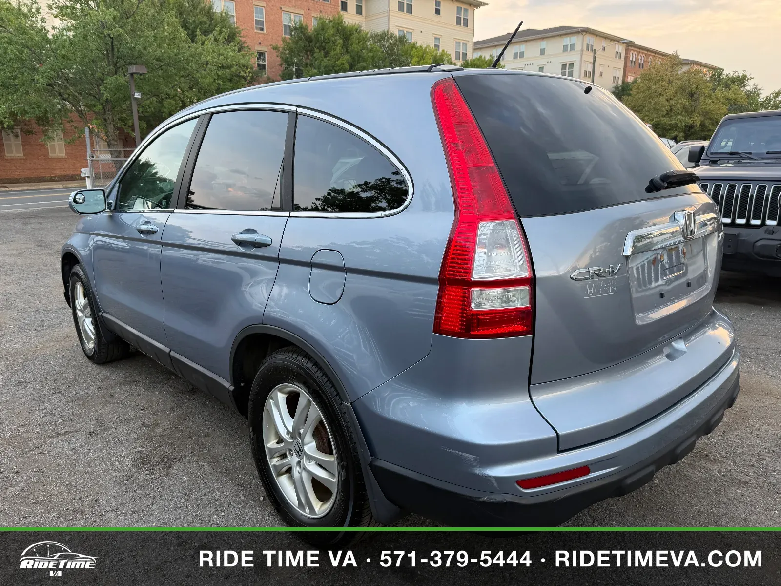 2010 Honda CR-V EX-L in Blue, photo 3 of 17