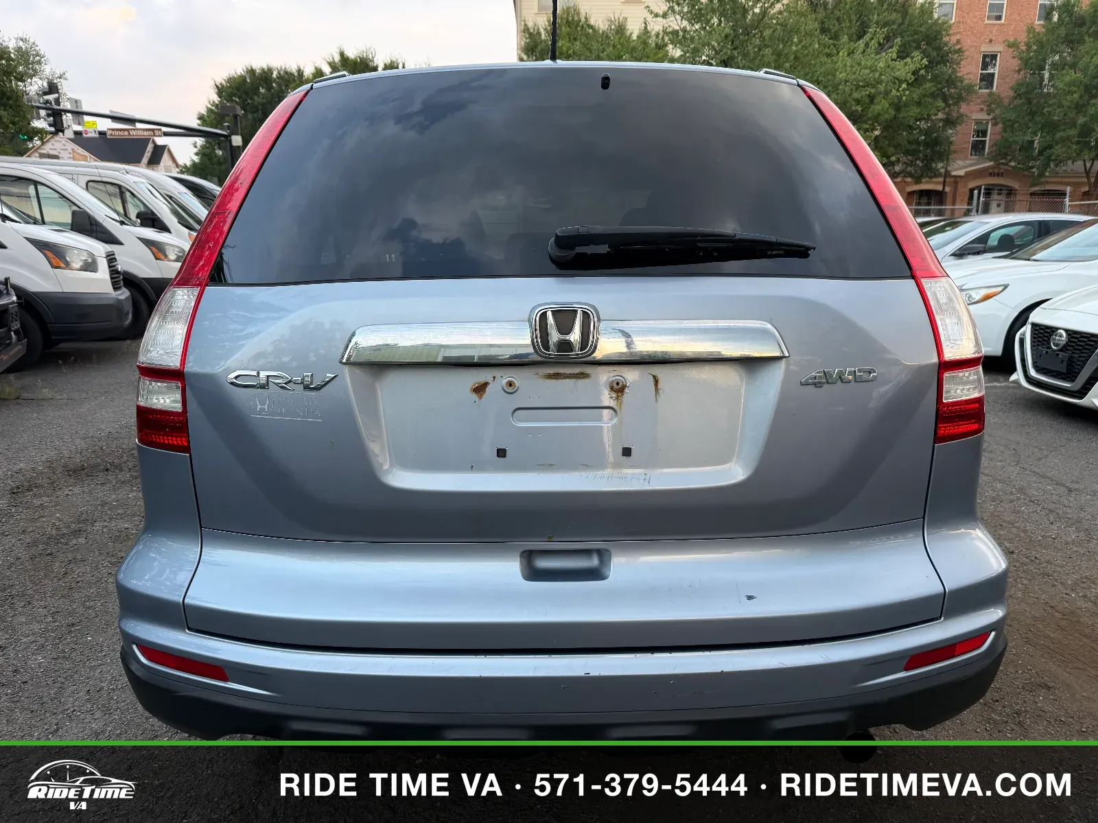 2010 Honda CR-V EX-L in Blue, photo 4 of 17