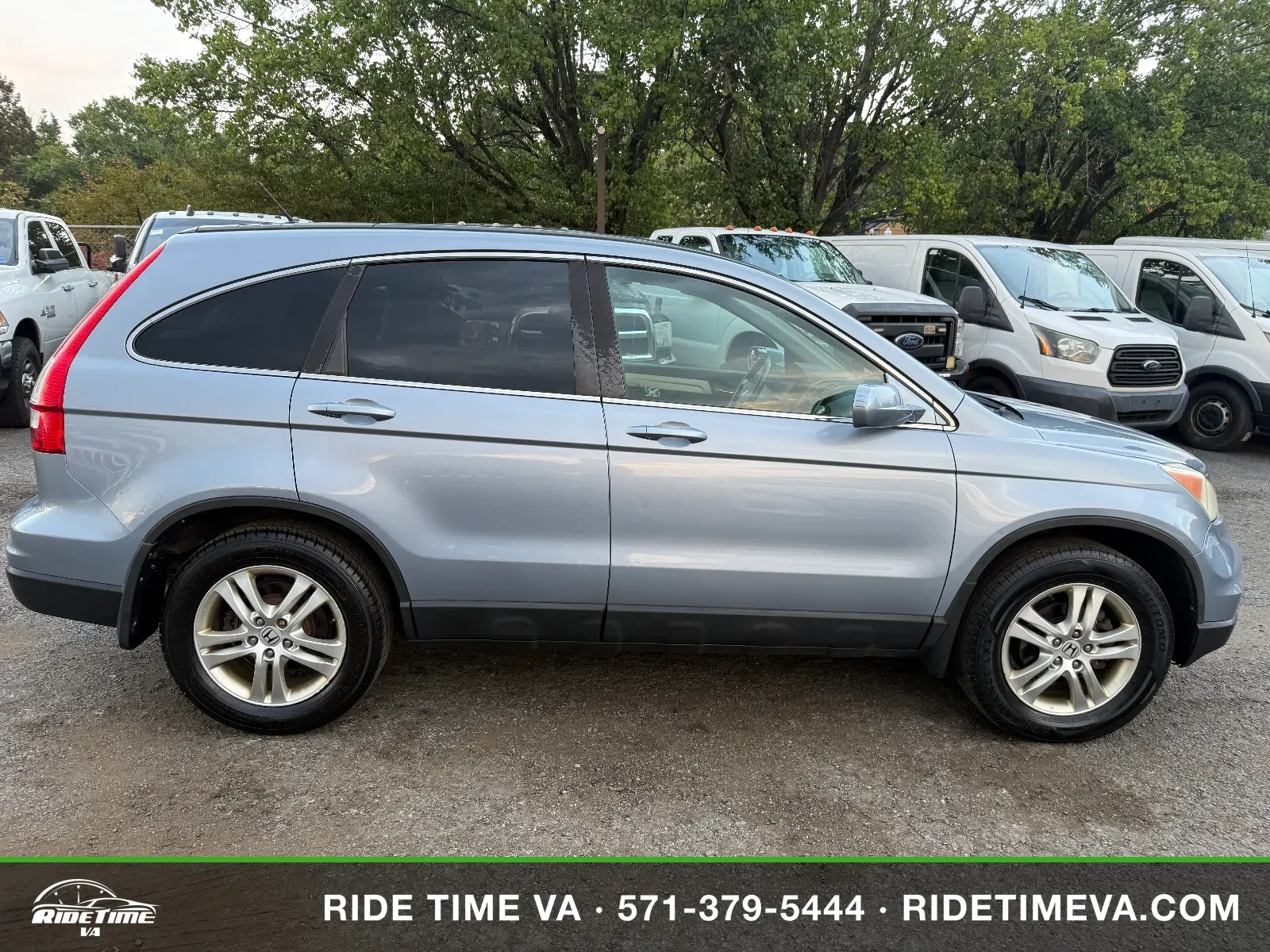 2010 Honda CR-V EX-L in Blue, photo 6 of 17