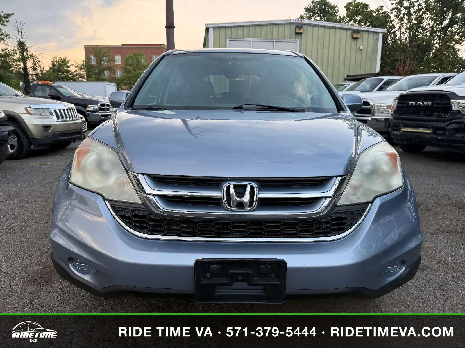 2010 Honda CR-V EX-L in Blue, photo 8 of 17