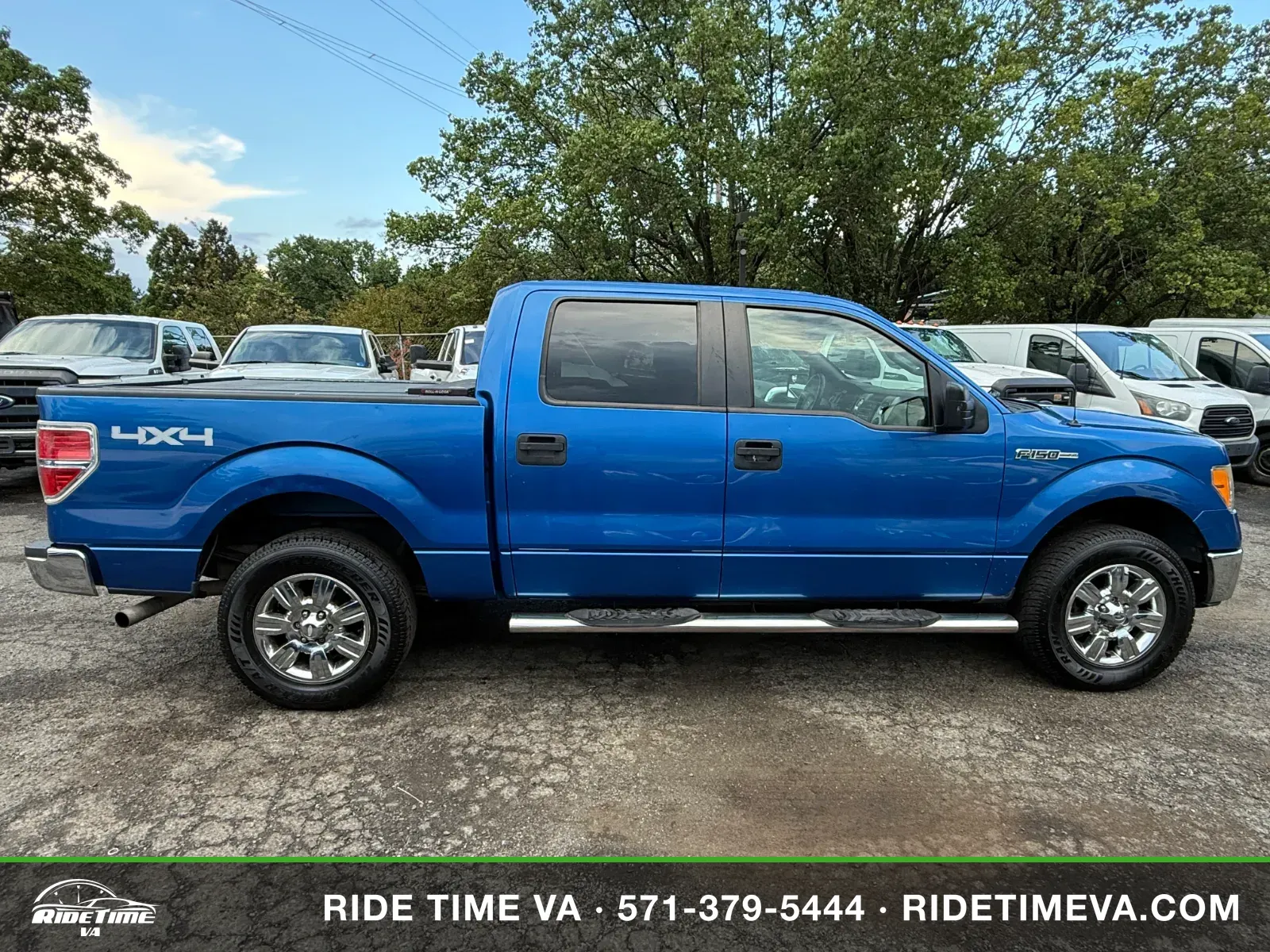 2011 Ford F-150 XLT in Blue, photo 6 of 14