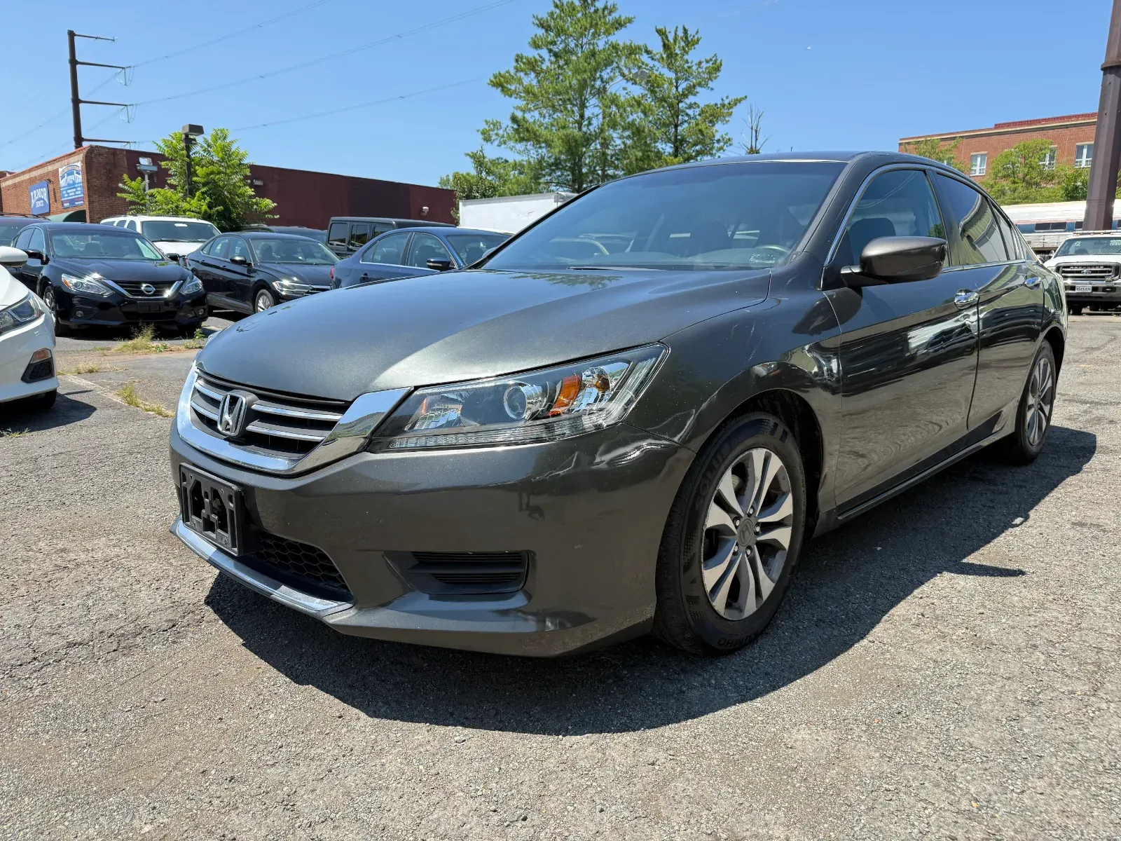 2013 Honda Accord LX in Gray, photo 1 of 16