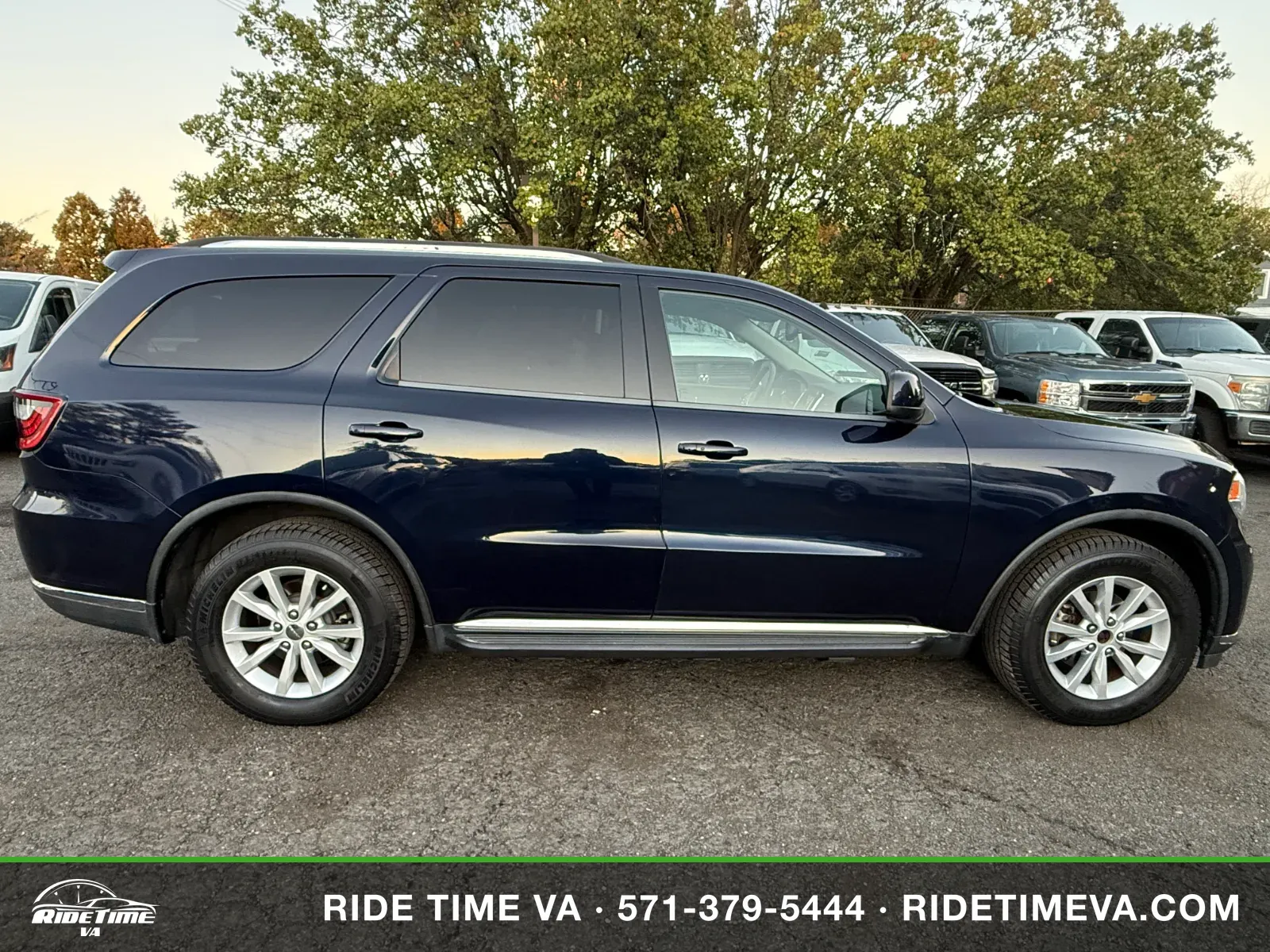 2014 Dodge Durango SXT in Blue, photo 6 of 17