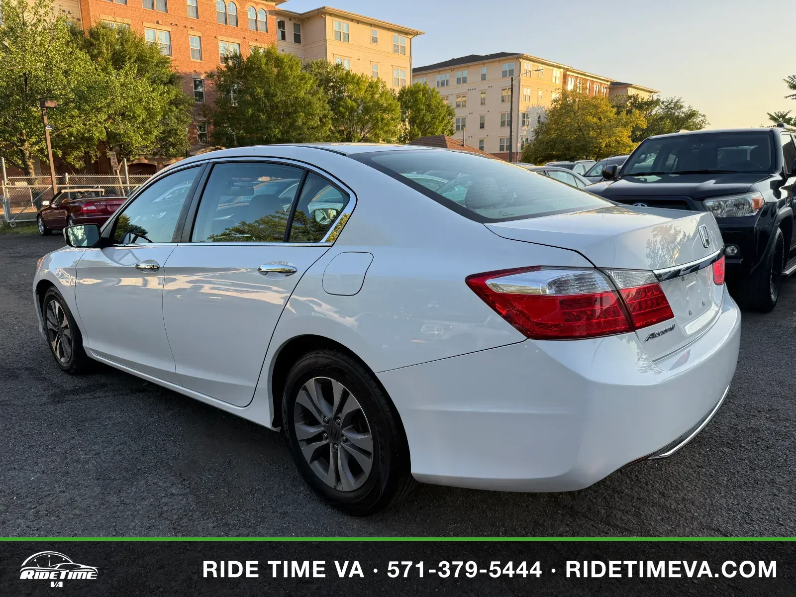 2014 Honda Accord LX in White, photo 3 of 16