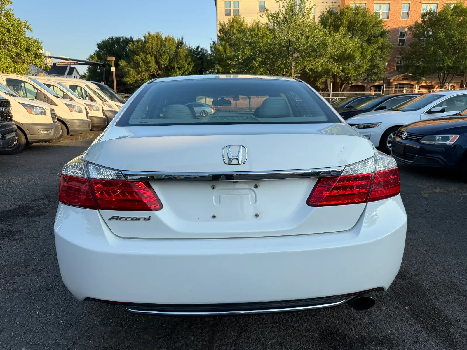 2014 Honda Accord LX in White, photo 4 of 16