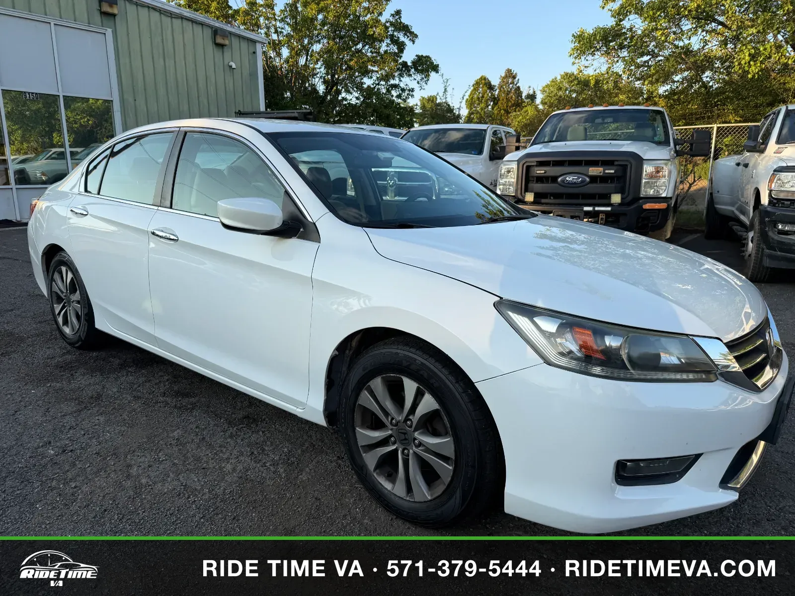 2014 Honda Accord LX in White, photo 7 of 16