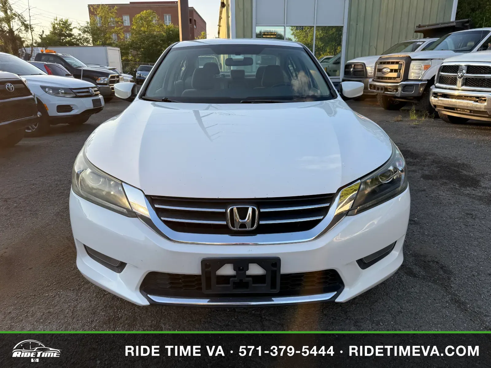 2014 Honda Accord LX in White, photo 8 of 16