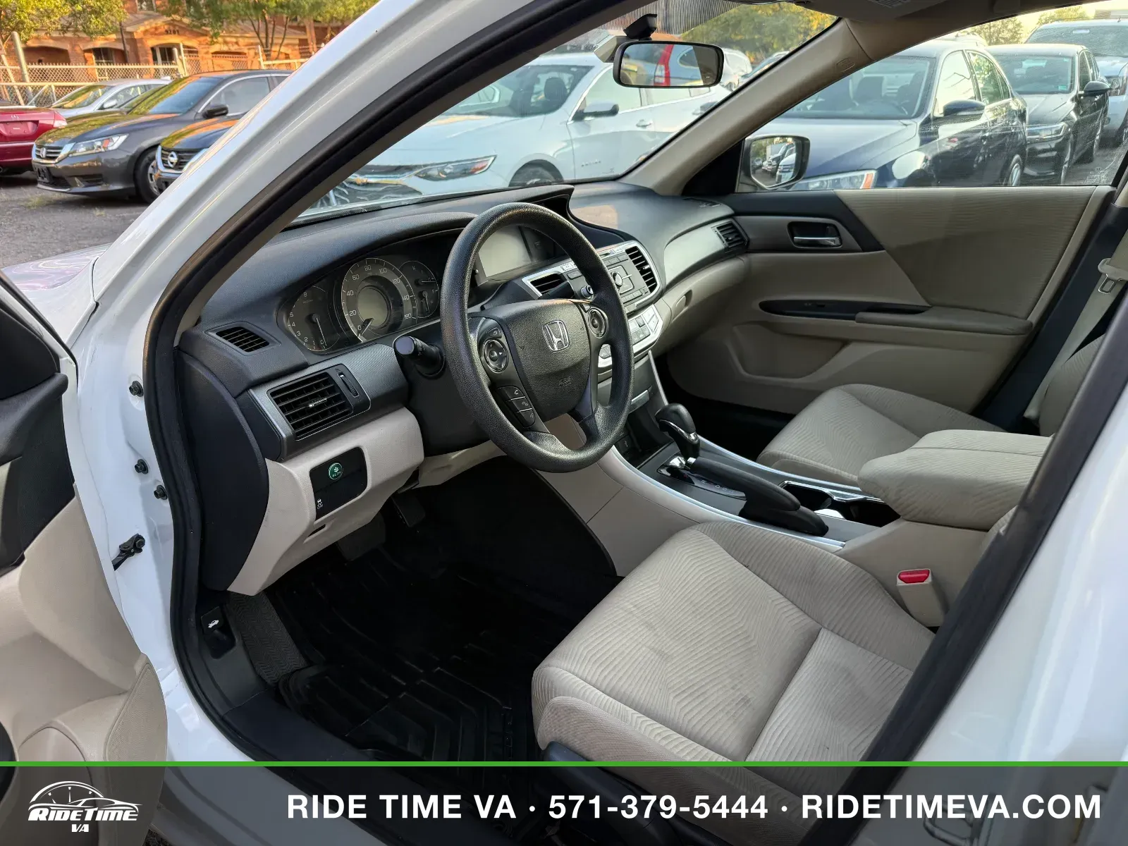 2014 Honda Accord LX in White, photo 9 of 16
