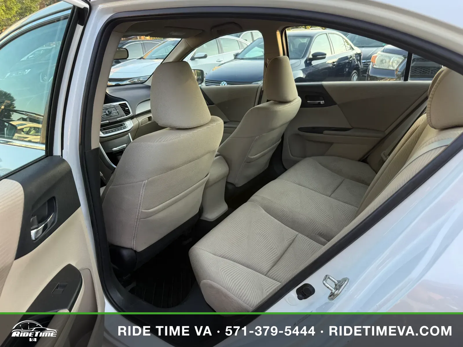 2014 Honda Accord LX in White, photo 10 of 16