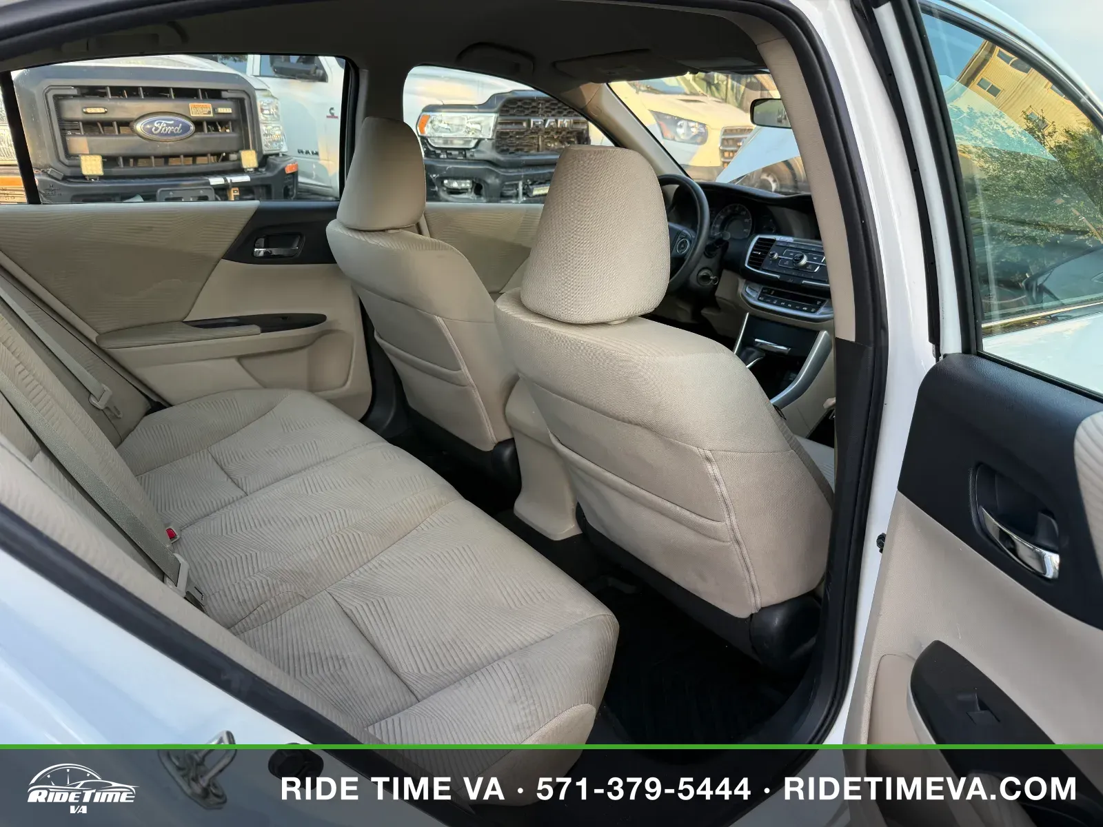 2014 Honda Accord LX in White, photo 12 of 16