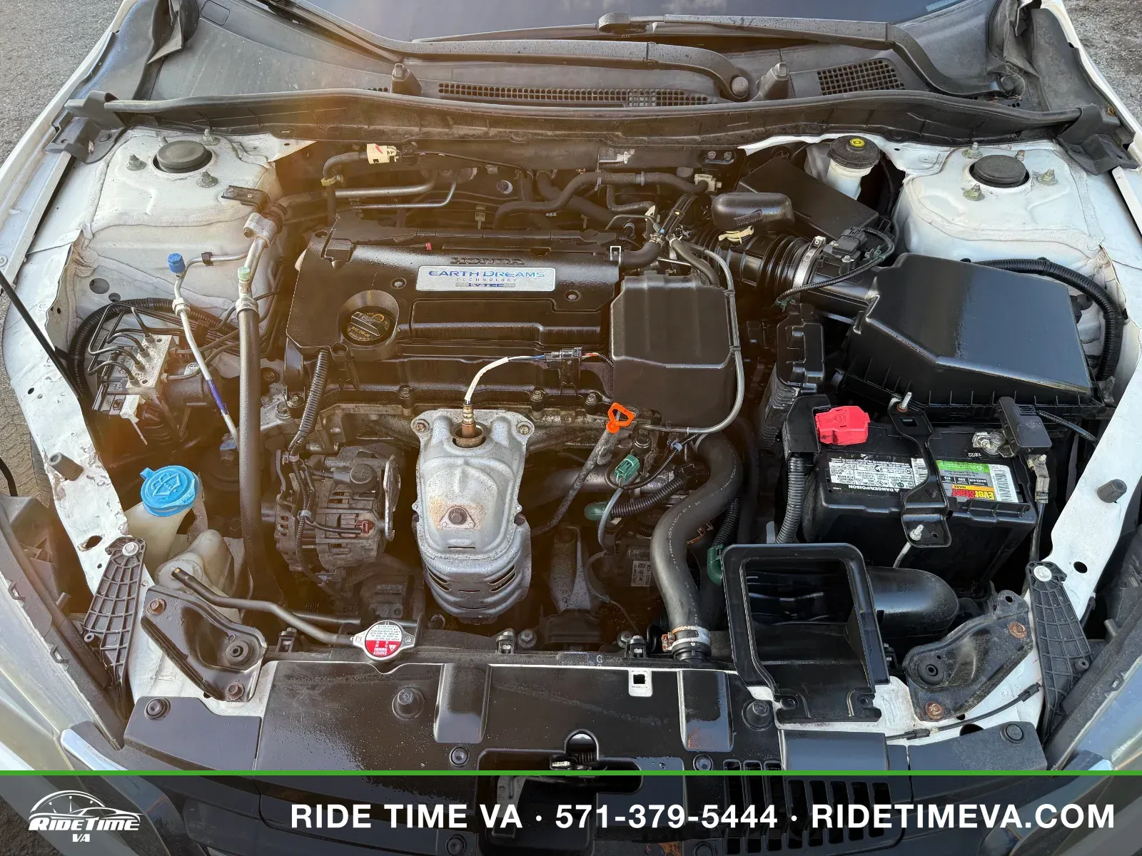 2014 Honda Accord LX in White, photo 14 of 16
