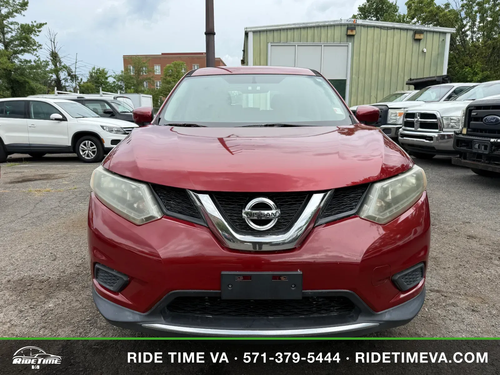 2016 Nissan Rogue S in Red, photo 8 of 16