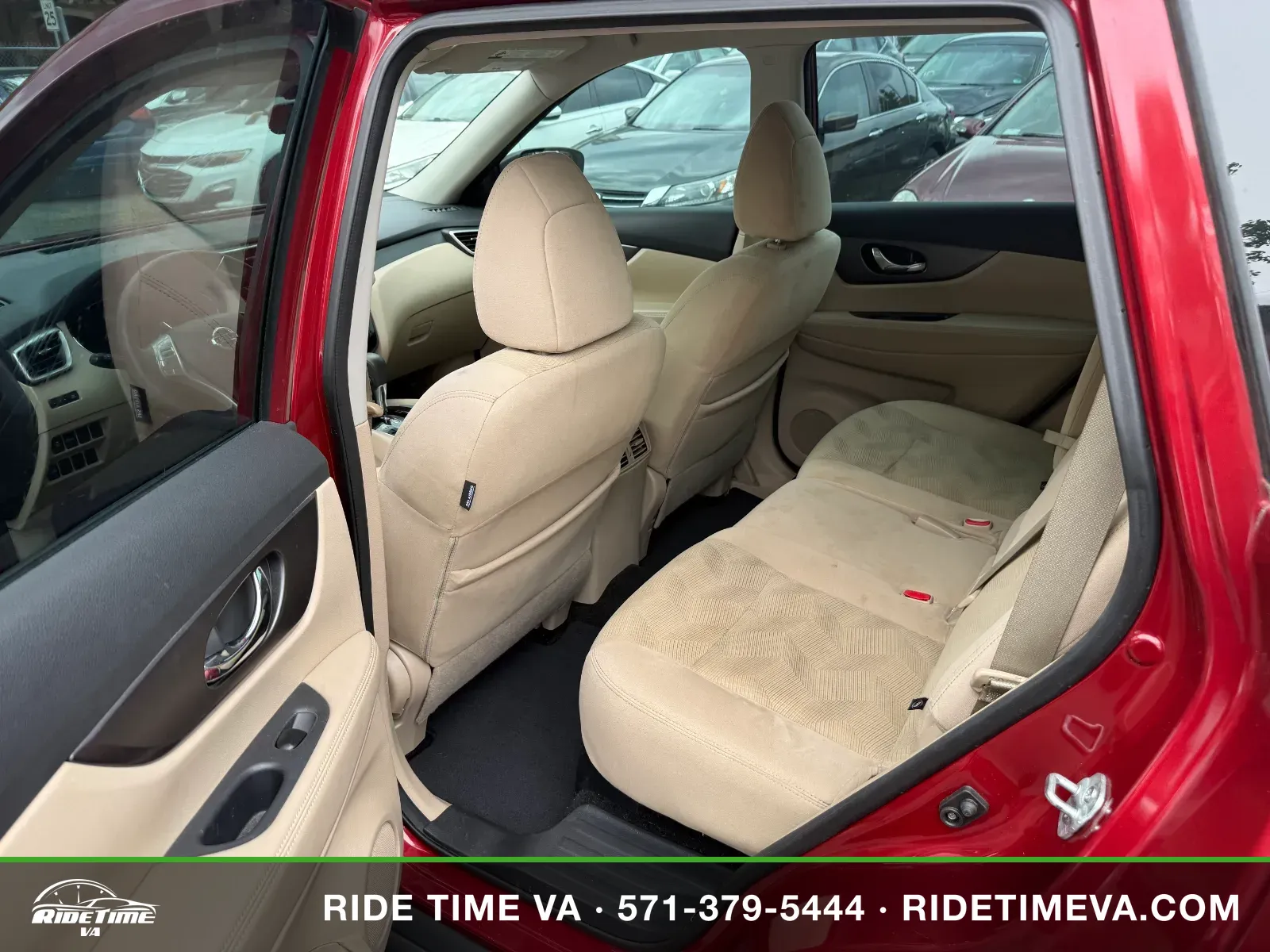 2016 Nissan Rogue S in Red, photo 10 of 16