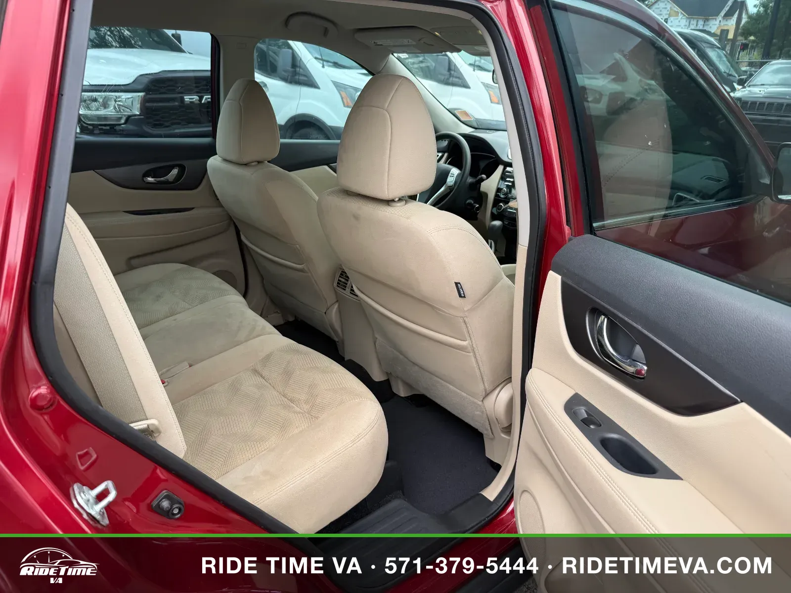 2016 Nissan Rogue S in Red, photo 12 of 16