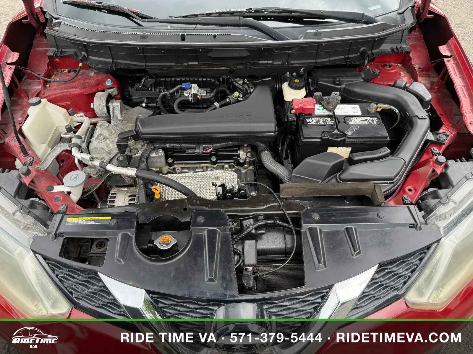 2016 Nissan Rogue S in Red, photo 16 of 16