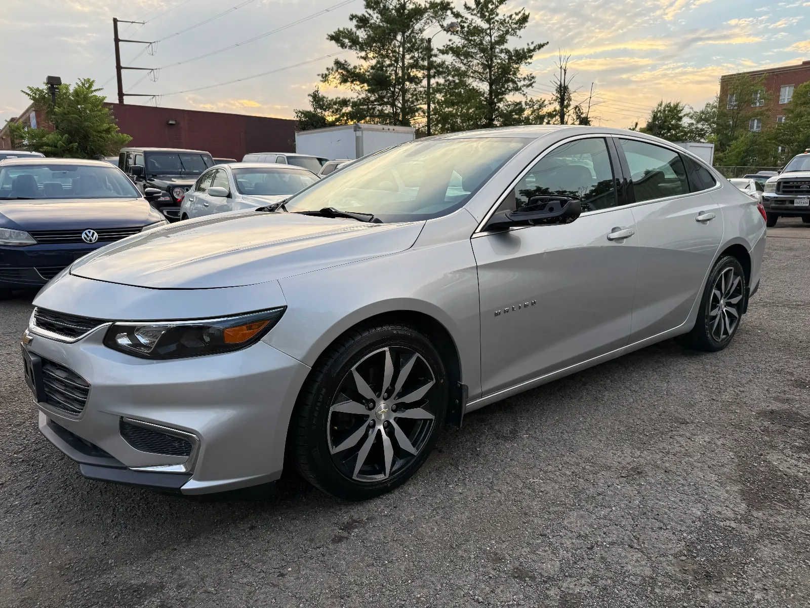 2017 Chevrolet Malibu LS in Silver, photo 1 of 15