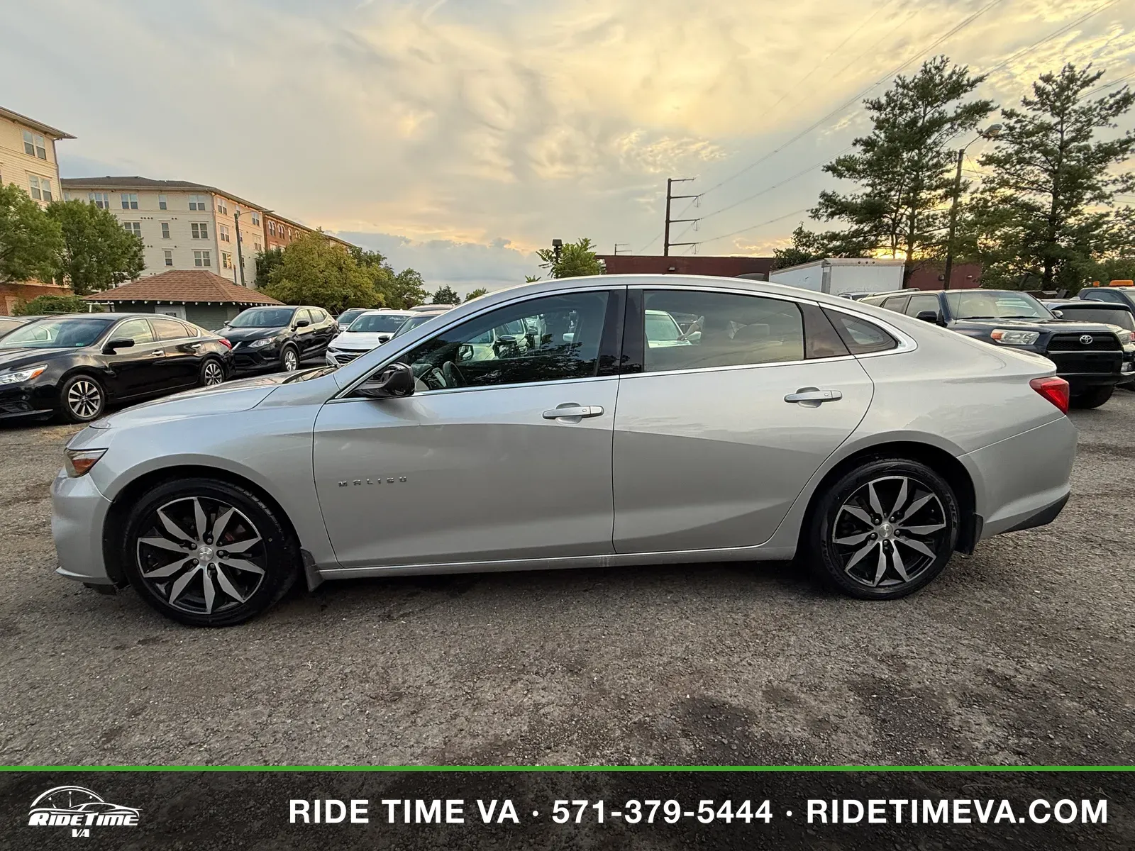 2017 Chevrolet Malibu LS in Silver, photo 2 of 15
