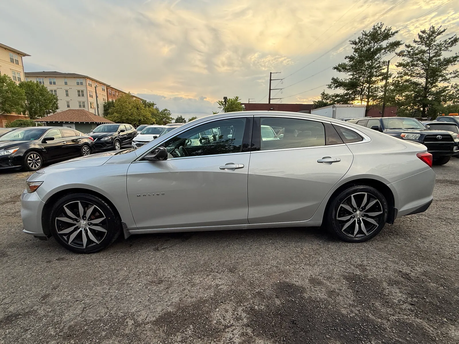 2017 Chevrolet Malibu LS in Silver, photo 2 of 15