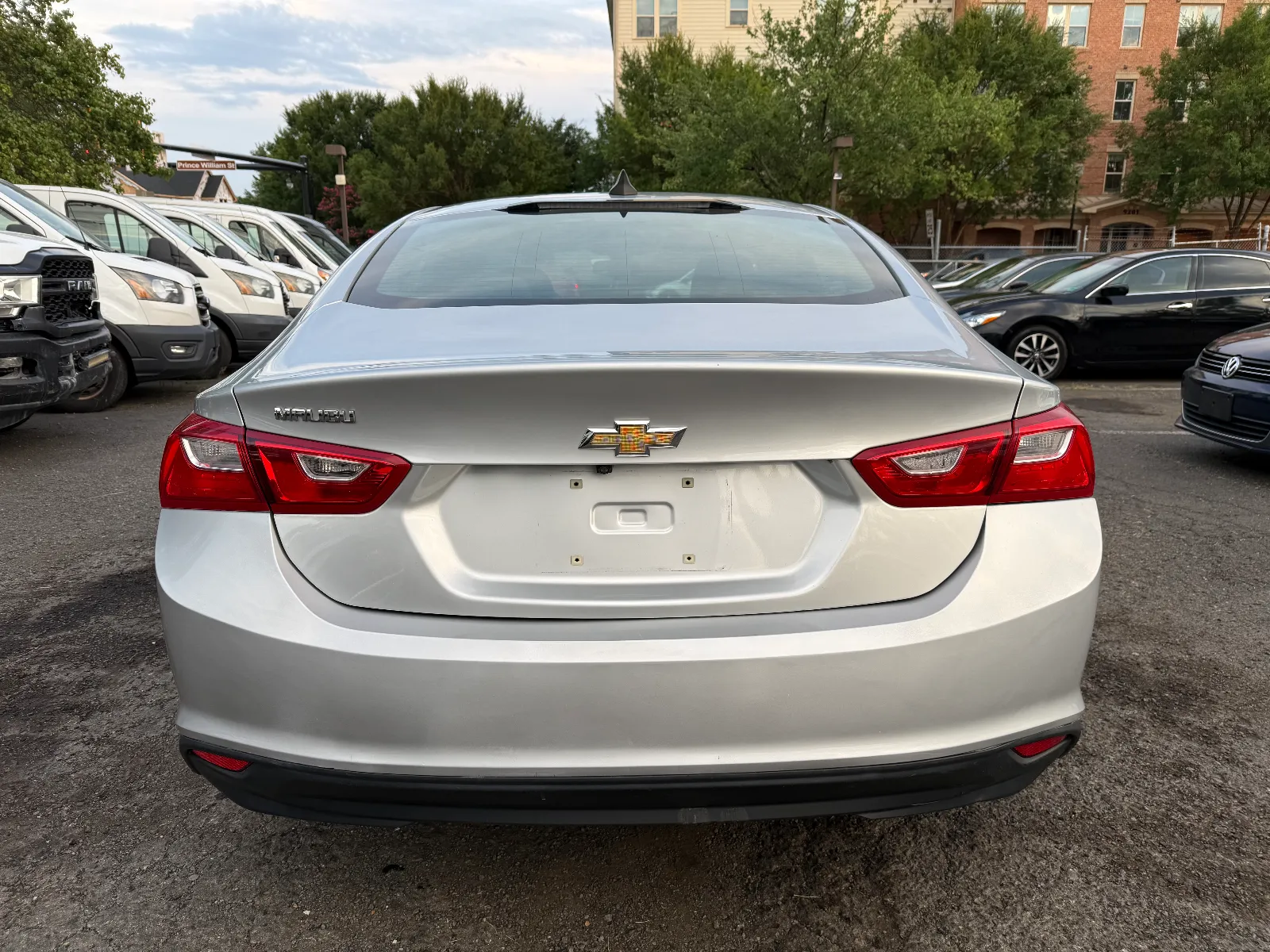 2017 Chevrolet Malibu LS in Silver, photo 4 of 15