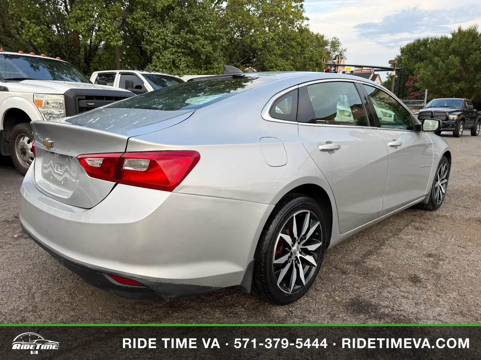 2017 Chevrolet Malibu LS in Silver, photo 5 of 15