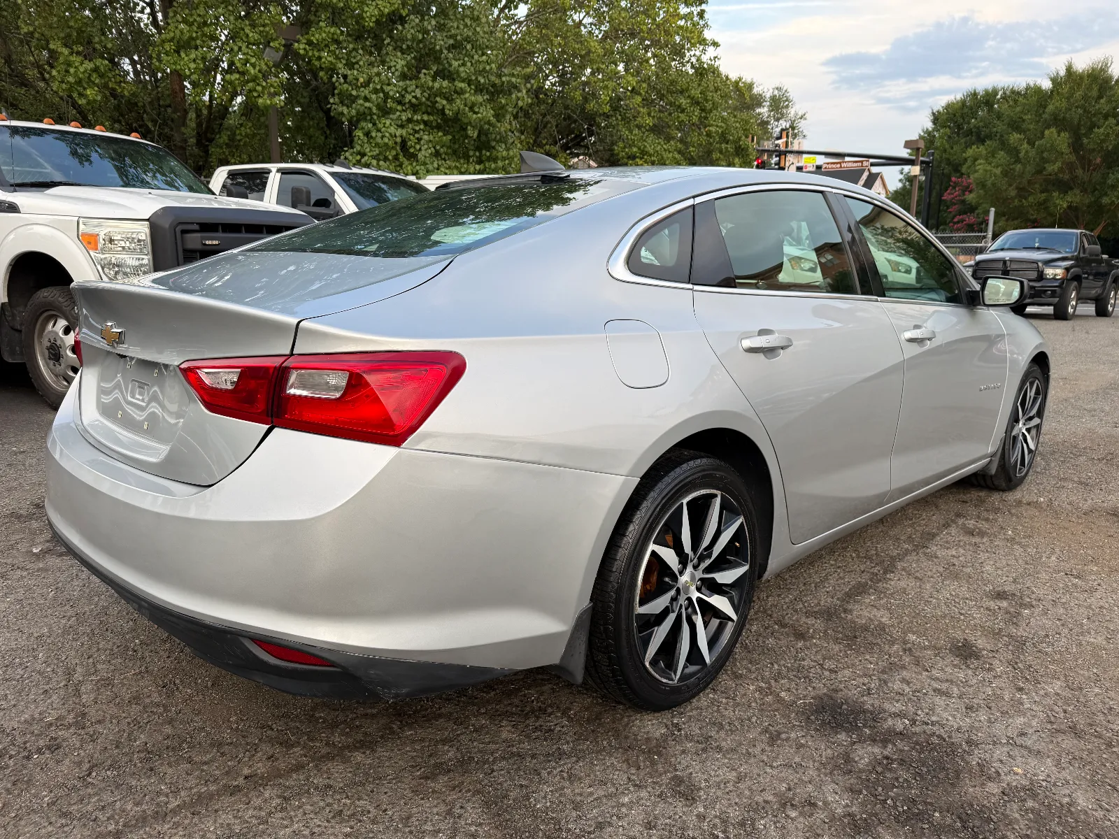 2017 Chevrolet Malibu LS in Silver, photo 5 of 15