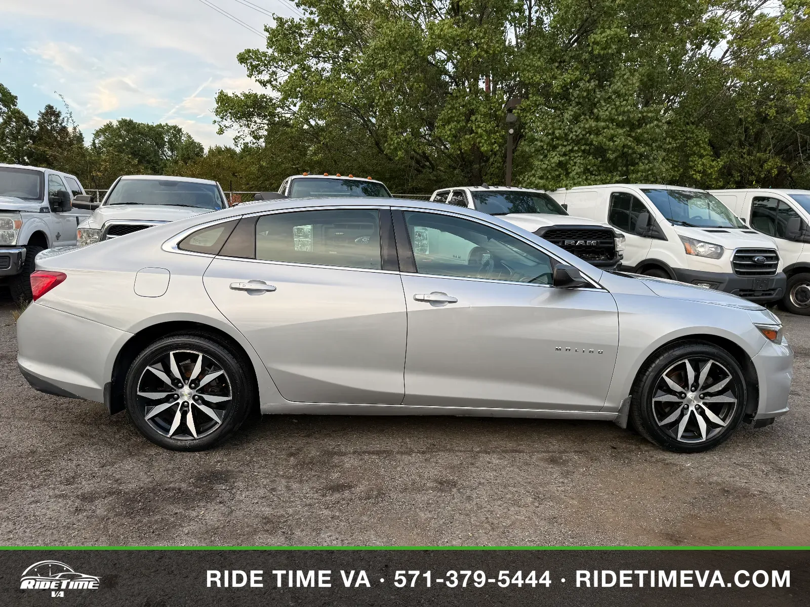 2017 Chevrolet Malibu LS in Silver, photo 6 of 15