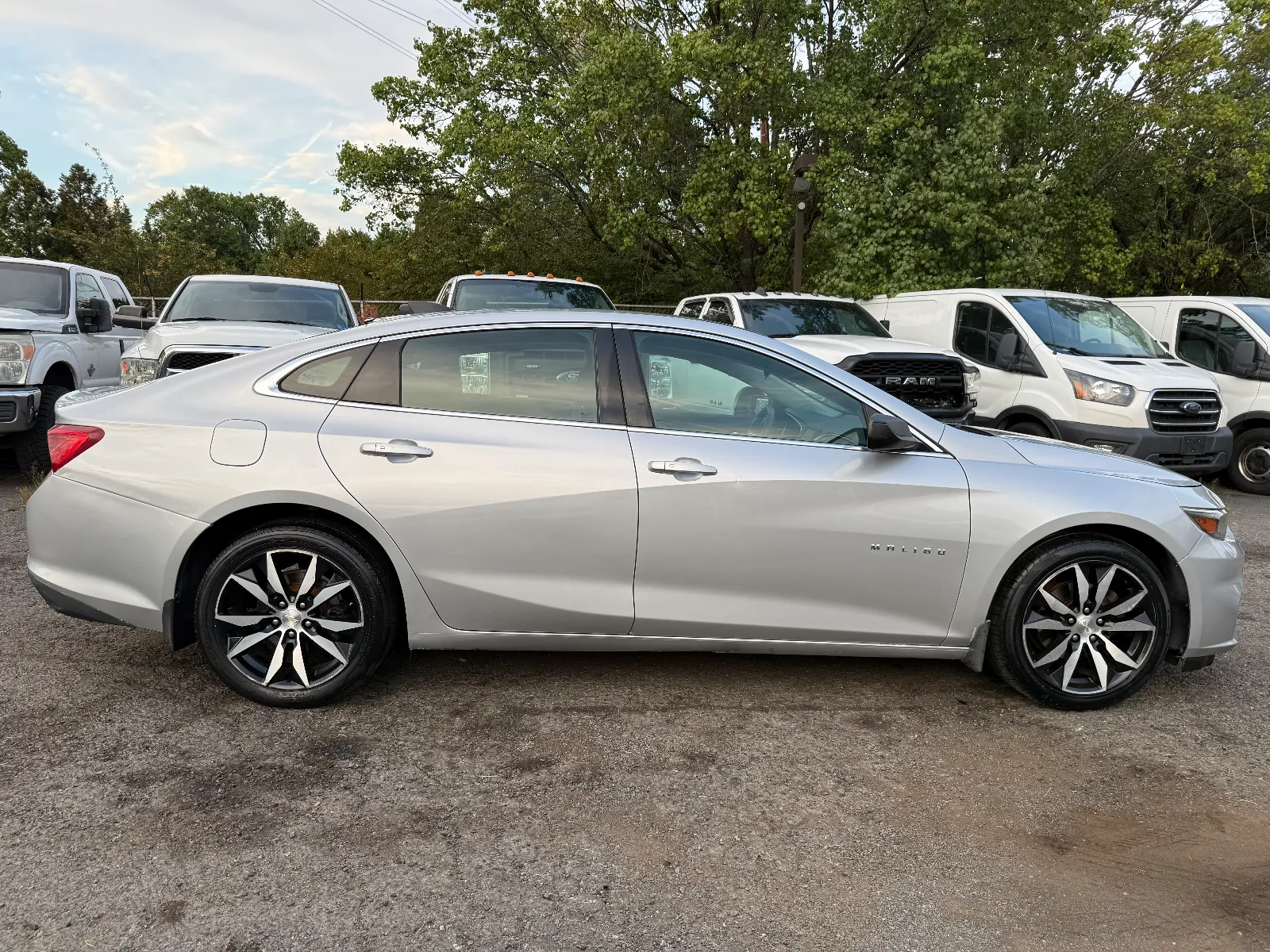 2017 Chevrolet Malibu LS in Silver, photo 6 of 15