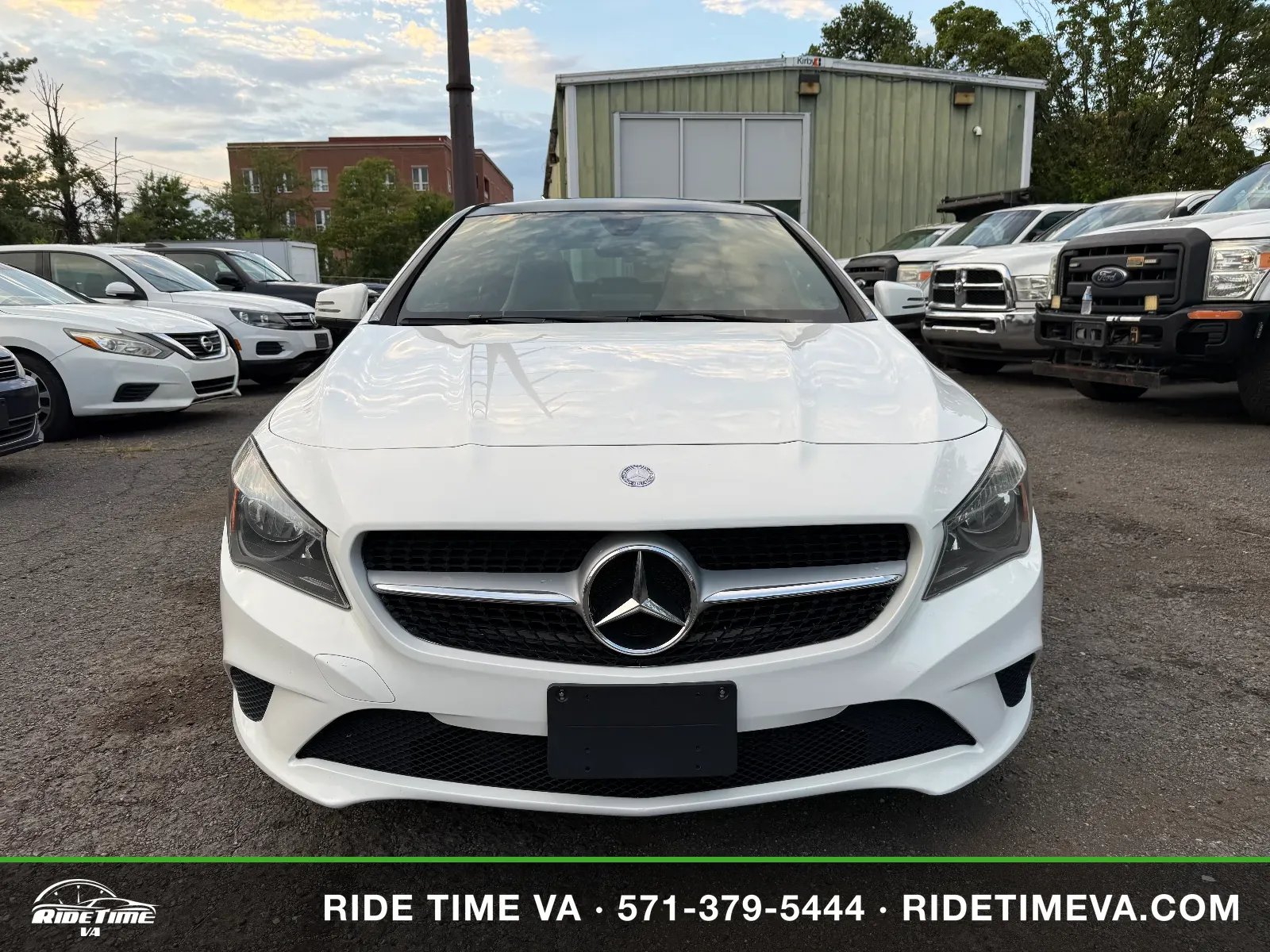 2018 Mercedes-Benz CLA 250 4MATIC in White, photo 8 of 18