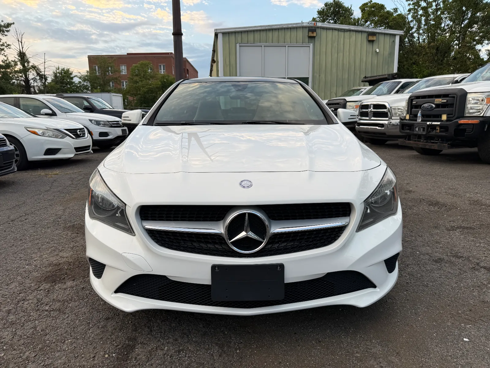 2018 Mercedes-Benz CLA 250 4MATIC in White, photo 8 of 18