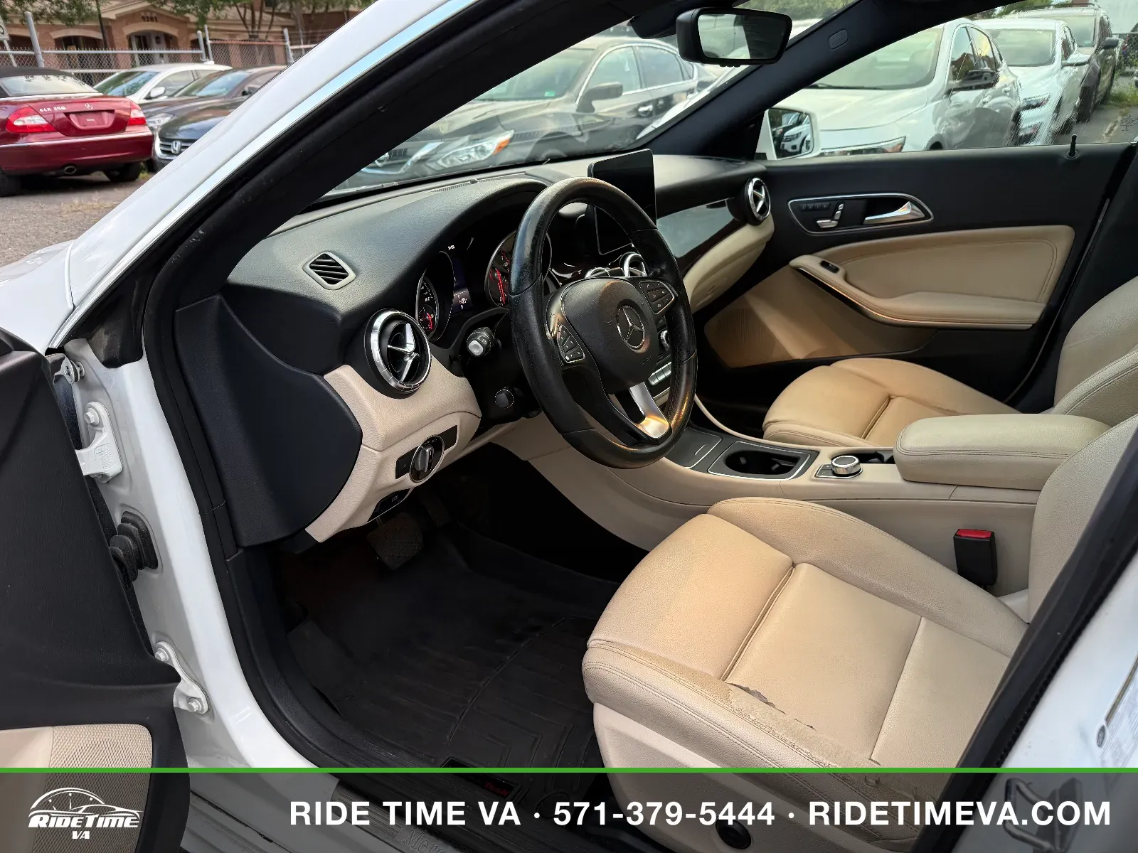 2018 Mercedes-Benz CLA 250 4MATIC in White, photo 9 of 18