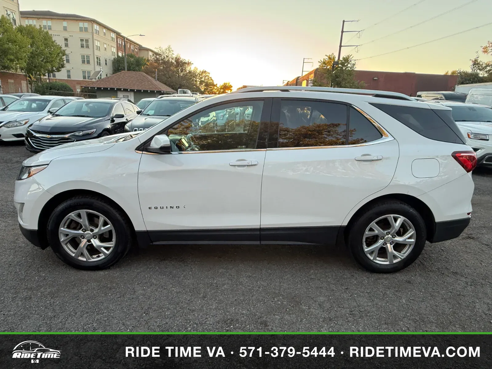 2019 Chevrolet Equinox LT (2LT) in White, photo 2 of 18