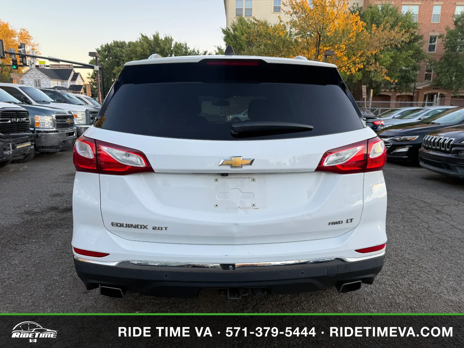 2019 Chevrolet Equinox LT (2LT) in White, photo 4 of 18